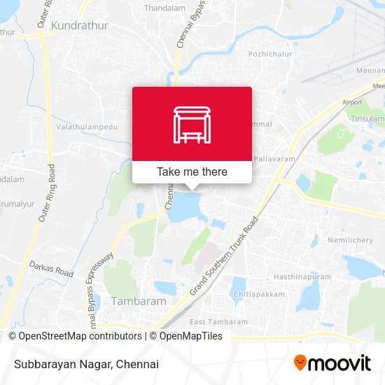 Subbarayan Nagar map