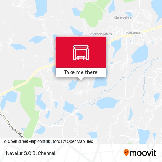 Navalur S.C.B map