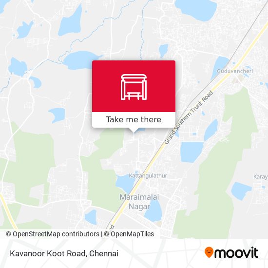 Kavanoor Koot Road map