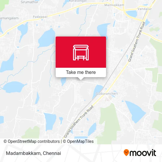 Madambakkam map