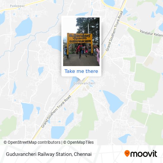 Guduvancheri Railway Station map