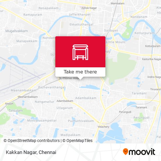 Kakkan Nagar map