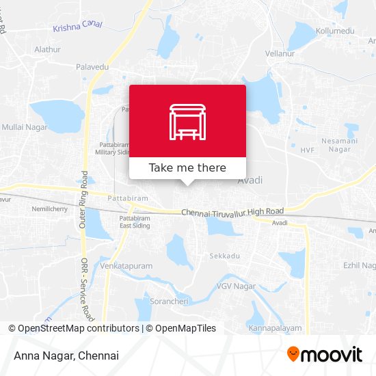 Anna Nagar map