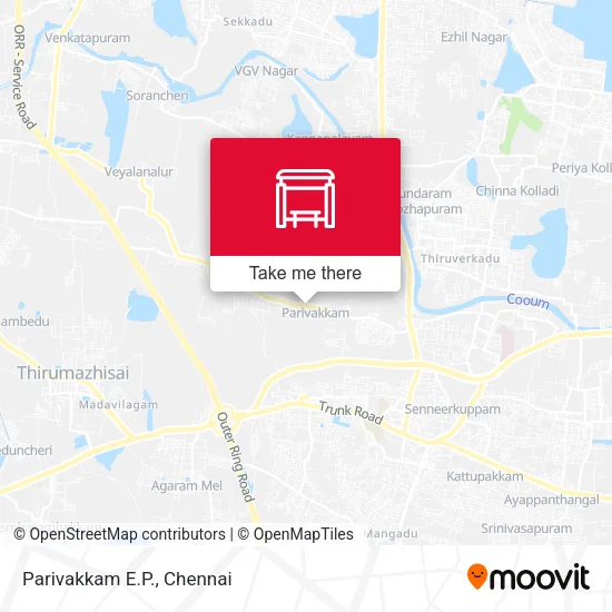Parivakkam E.P. map