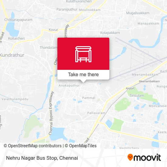 Nehru Nagar Bus Stop map