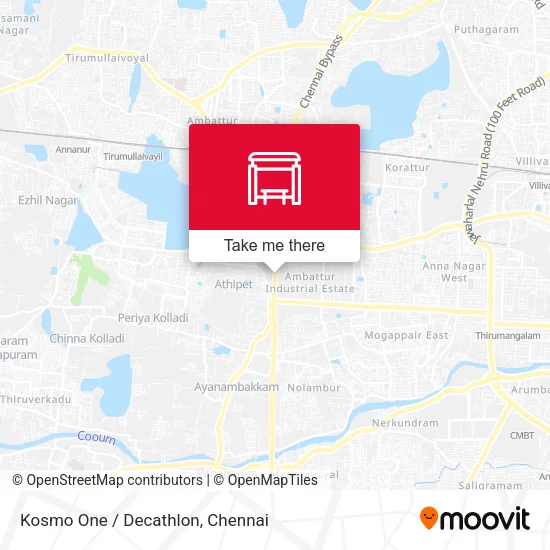 Kosmo One / Decathlon map