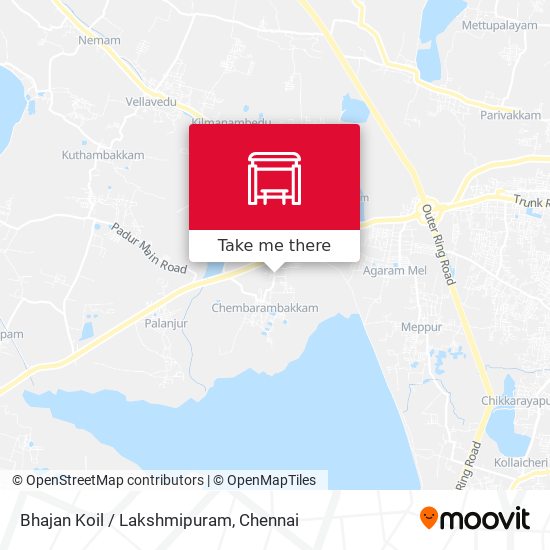 Bhajan Koil / Lakshmipuram map