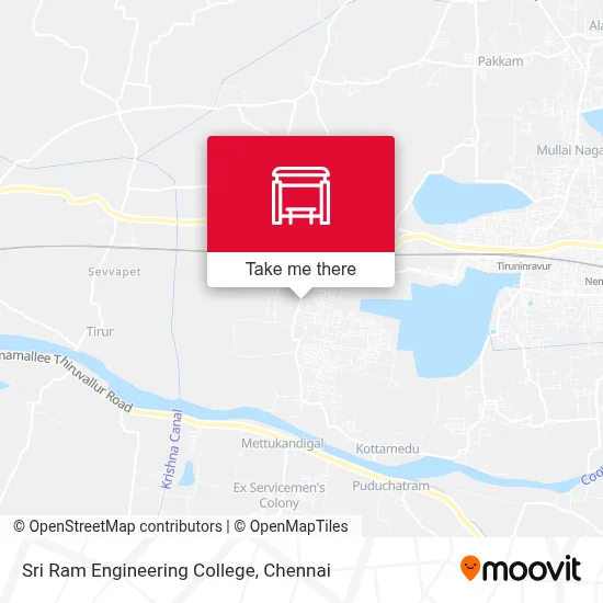 Sri Ram Engineering College map