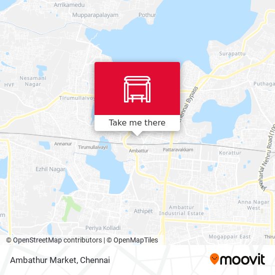 Ambathur Market map