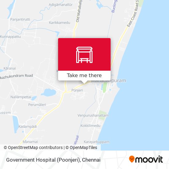 Government Hospital (Poonjeri) map