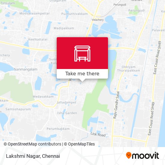 Lakshmi Nagar map