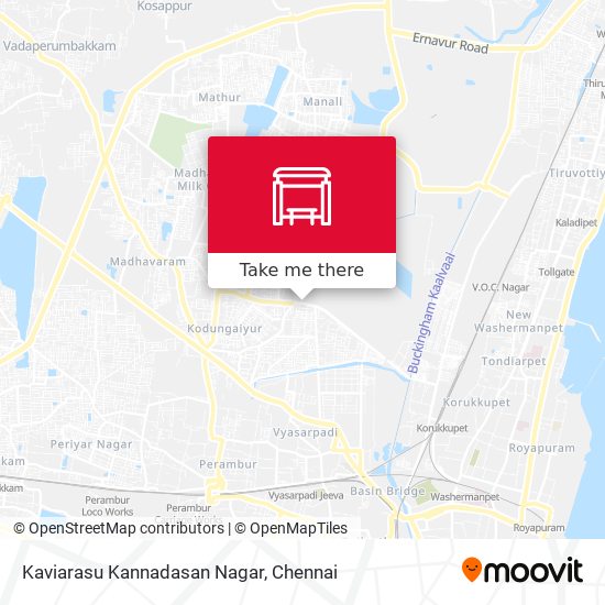 Kaviarasu Kannadasan Nagar map