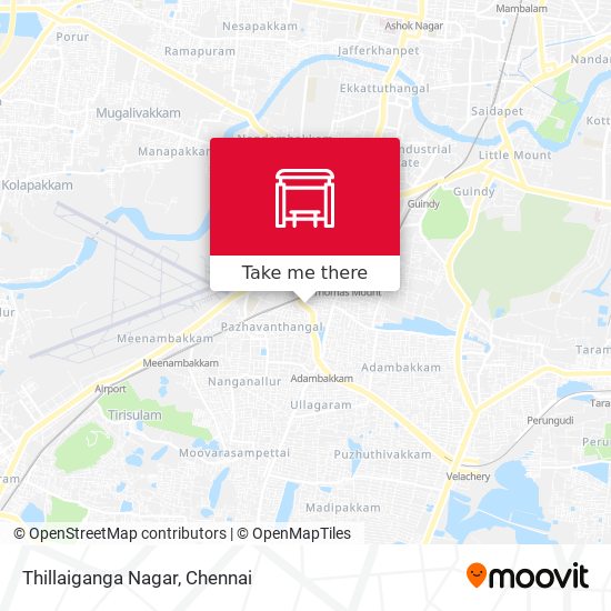 Thillaiganga Nagar map