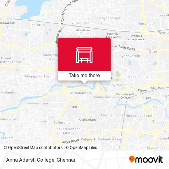 Anna Adarsh College map