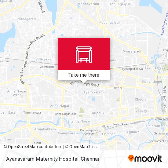 Ayanavaram Maternity Hospital map