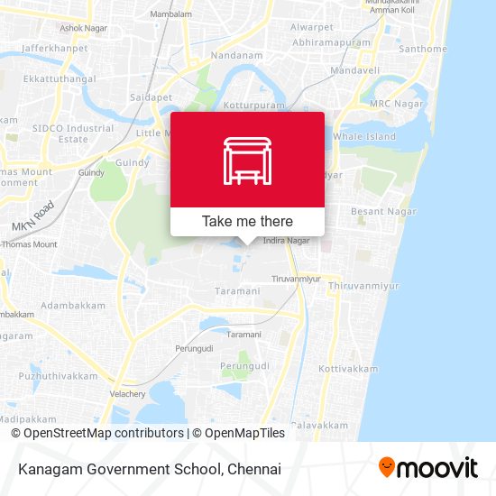 Kanagam Government School map