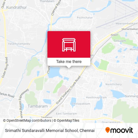 Srimathi Sundaravalli Memorial School map