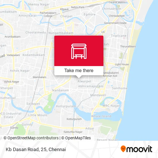 Kb Dasan Road, 25 map
