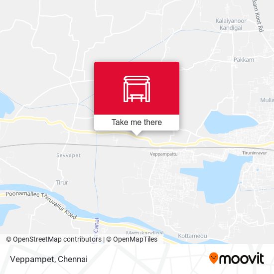 Veppampet map