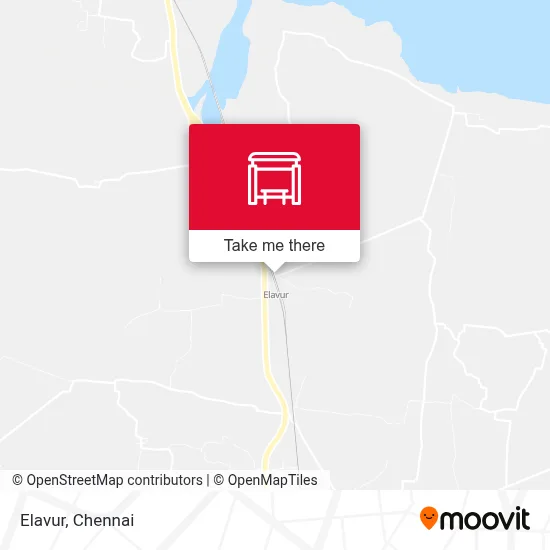 Elavur map