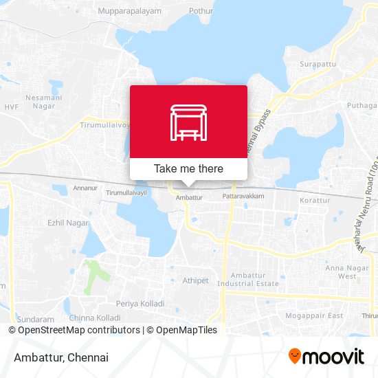 Ambattur map