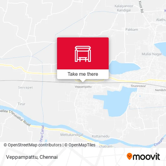 Veppampattu map