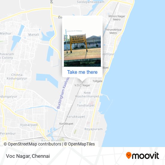 Voc Nagar map