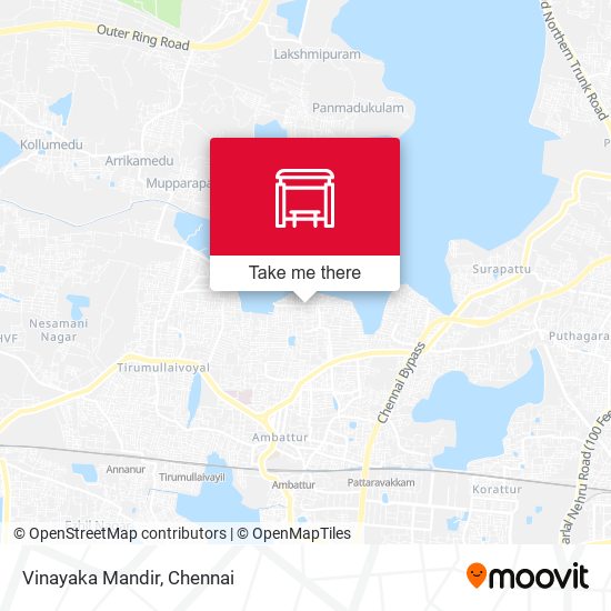 Vinayaka Mandir map