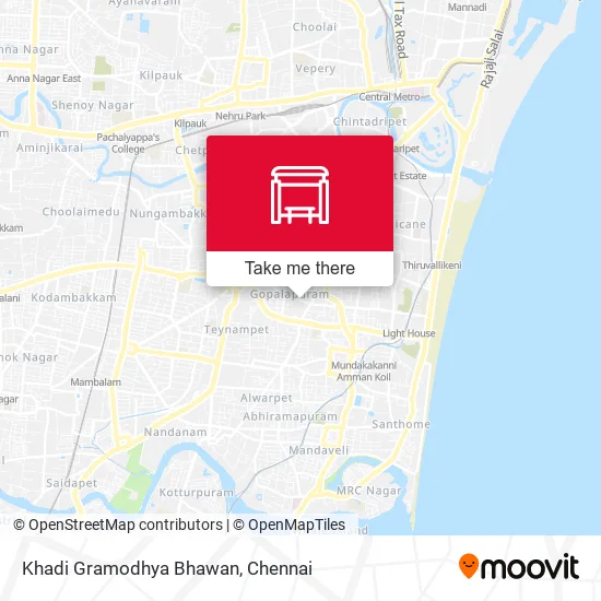 Khadi Gramodhya Bhawan map