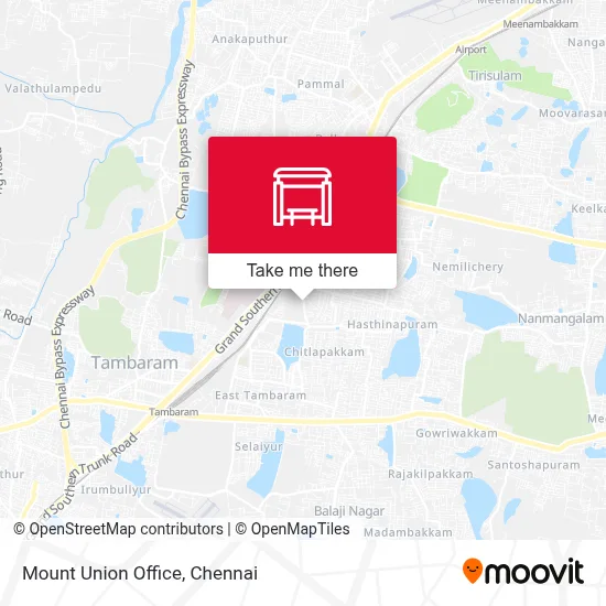 Mount Union Office map