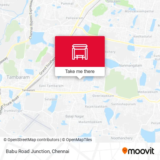 Babu Road Junction map