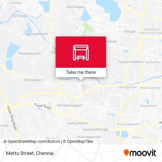 Mettu Street map