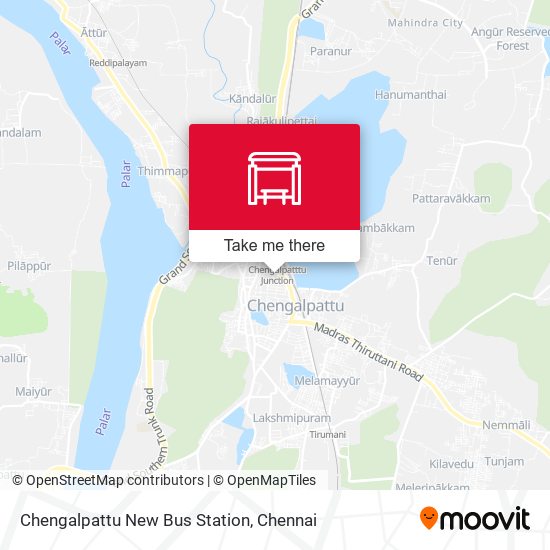 Chengalpattu New Bus Station map