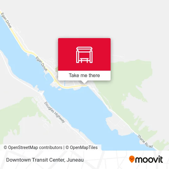 Downtown Transit Center map