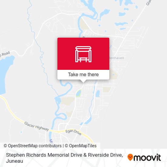 Stephen Richards Memorial Drive & Riverside Drive map