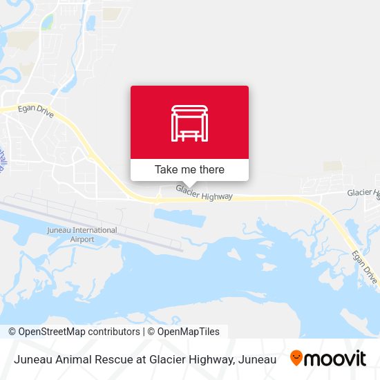 Mapa de Juneau Animal Rescue at Glacier Highway