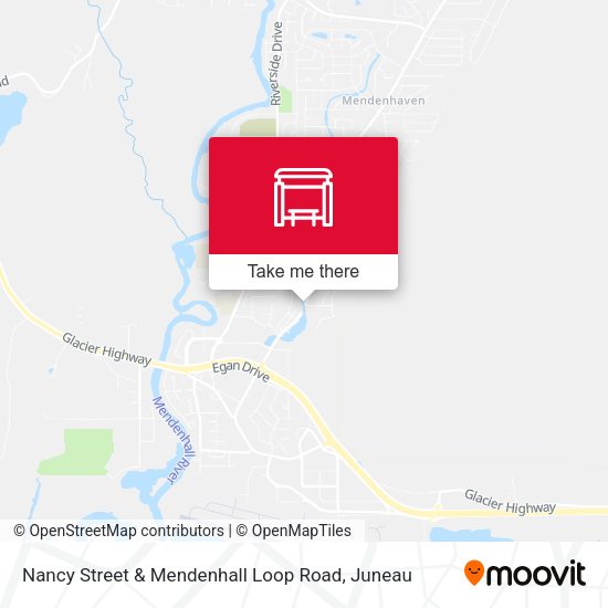 Mapa de Nancy Street & Mendenhall Loop Road
