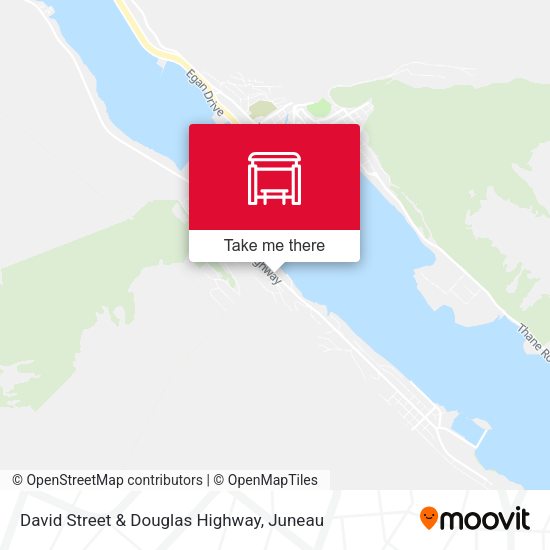 David Street & Douglas Highway map