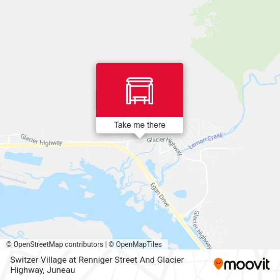 Mapa de Switzer Village at Renniger Street And Glacier Highway