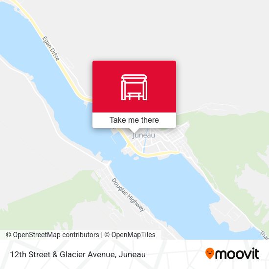 12th Street & Glacier Avenue map
