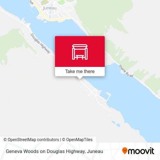 Geneva Woods on Douglas Highway map