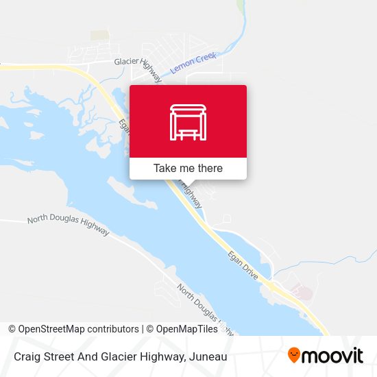 Mapa de Craig Street And Glacier Highway