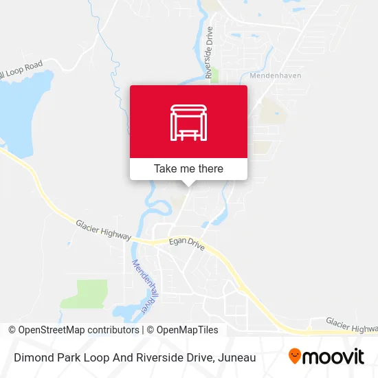 Dimond Park Loop And Riverside Drive map