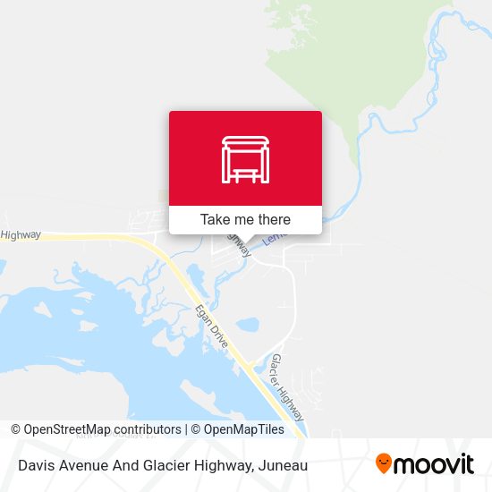 Mapa de Davis Avenue And Glacier Highway