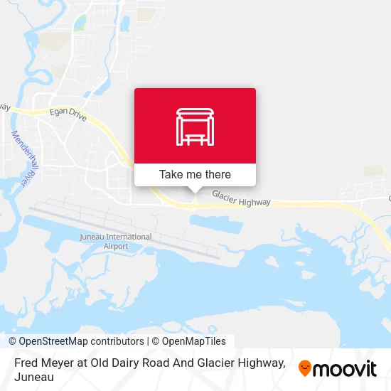 Fred Meyer at Old Dairy Road And Glacier Highway map