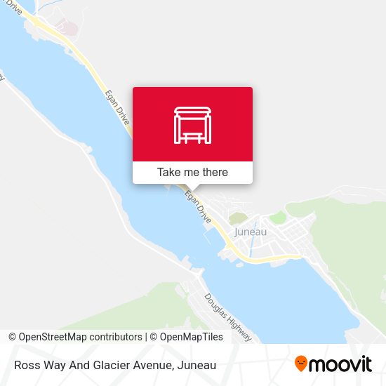 Ross Way And Glacier Avenue map