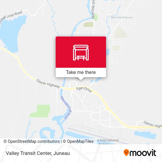 Valley Transit Center map
