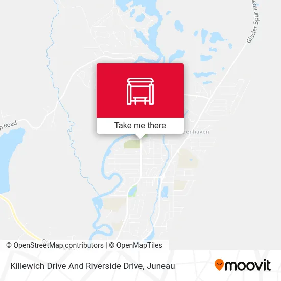 Killewich Drive And Riverside Drive map
