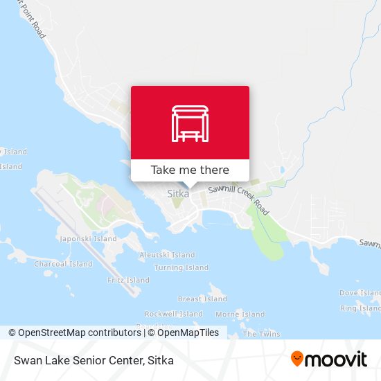 Swan Lake Senior Center map