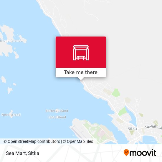 Sea Mart map